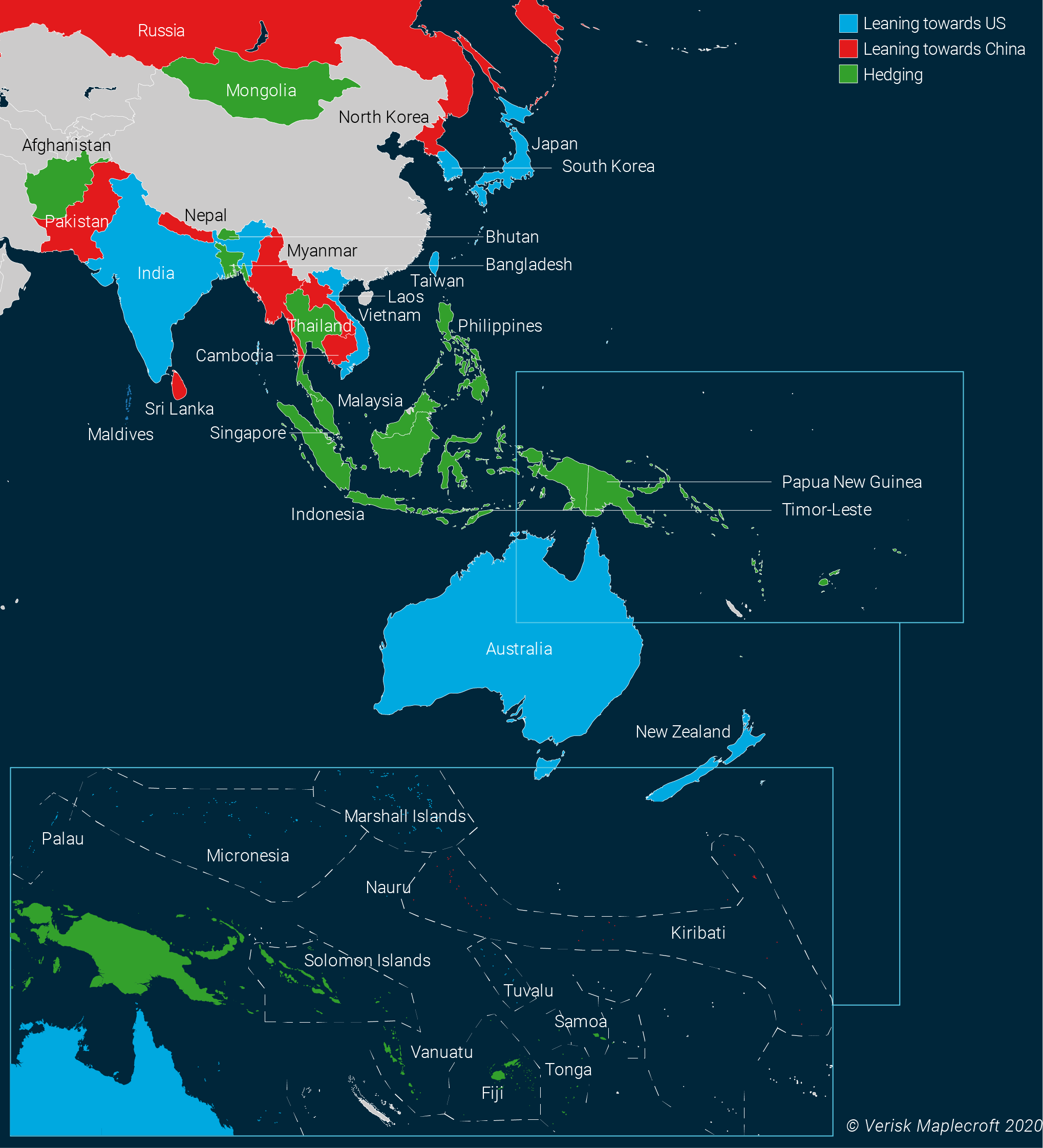 APAC On The Front Line Of Cold War 2.0 | Maplecroft