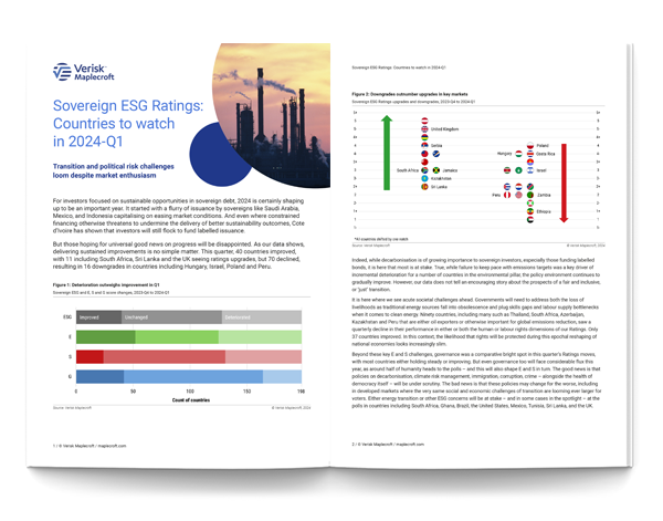 20234-Q1 Sovereign ESG Ratings Update report image