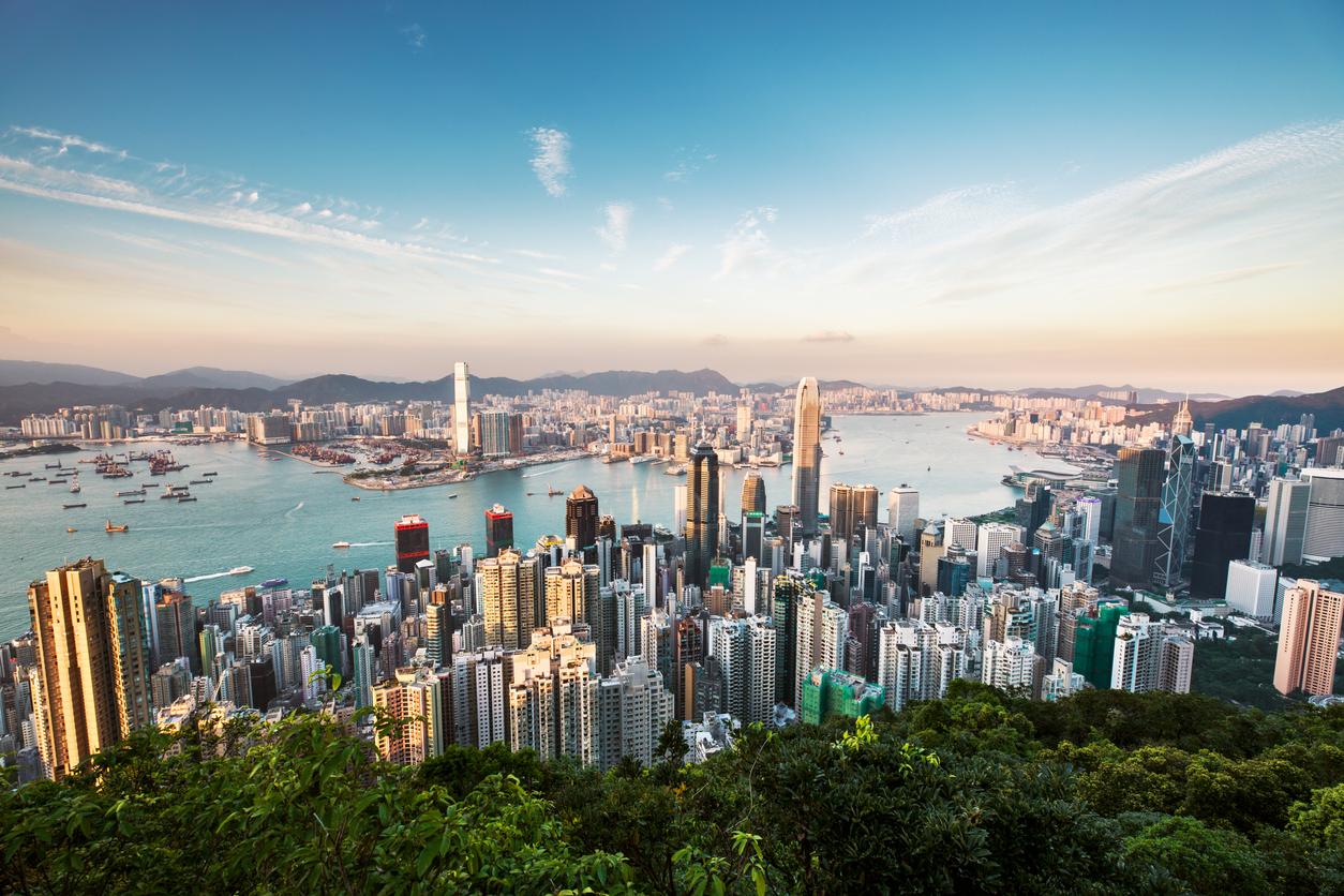 Гонконг на зарубежной Азии
